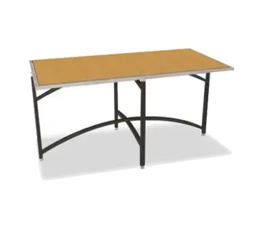 Forbes Industries 7044L-24 Folding Table, Rectangle