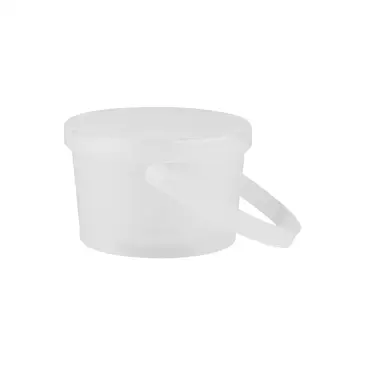 G.E.T. Enterprises EC-07-1-CL Carry Take Out Container, Plastic