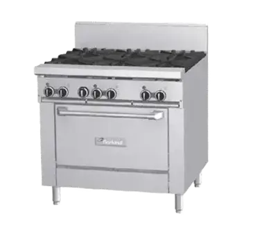 Garland US Range GF36-G36R Range, 36" Restaurant, Gas