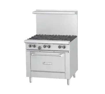 Garland US Range U36-2G24R Range, 36" Restaurant, Gas