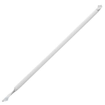 Giant Straw, 10.25", Clear, Plastic, Paper Wrapped, (300/Pack) Karat C9125