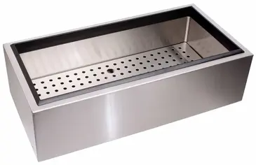 Glastender IDU-12X24 Ice Display, Bar