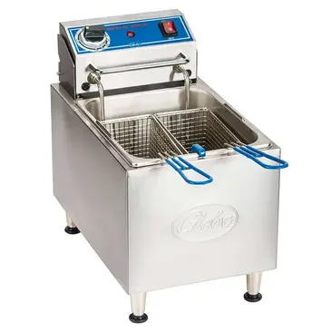 Globe PF10E Fryer, Electric, Countertop, Full Pot