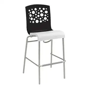 Grosfillex UT838017 Bar Stool, Stacking, Indoor