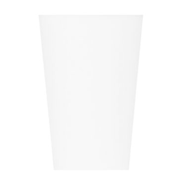 Hot Cup, 16 oz, White, Paper, (1000/Case), Karat C-K516WU