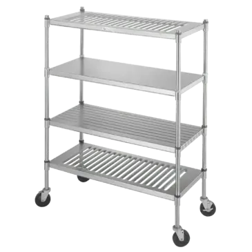 IMC/Teddy BL-2421-5L Shelving Unit, Louvered Slotted