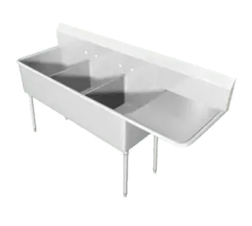 IMC/Teddy SCS-34-2020-20L Sink, (3) Three Compartment