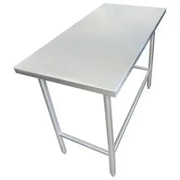 IMC/Teddy WT-24120 Work Table, 109" - 120", Stainless Steel Top