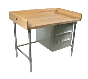 John Boos BT3S04 Work Table, Bakers Top