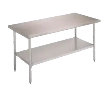 John Boos FBLS3618-X Work Table,  36" - 38", Stainless Steel Top