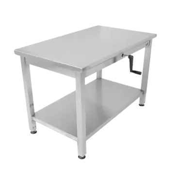 John Boos LT6-3048SSW Work Table,  40" - 48", Stainless Steel Top