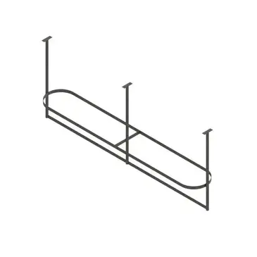 John Boos PRTC7-C Pot Rack, Ceiling Hung