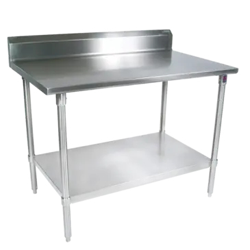 John Boos ST4R5-24120GSK Work Table, 109" - 120", Stainless Steel Top