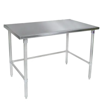 John Boos ST6-2436SBK-X Work Table,  36" - 38", Stainless Steel Top