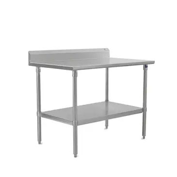 John Boos ST6R5-36120GSK Work Table, 109" - 120", Stainless Steel Top