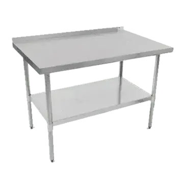 John Boos UFBLS3624-X Work Table,  36" - 38", Stainless Steel Top