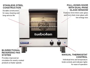 Moffat E22M3 Convection Oven, Electric