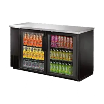 Norpole NPGB-48 Back Bar Cabinet, Refrigerated