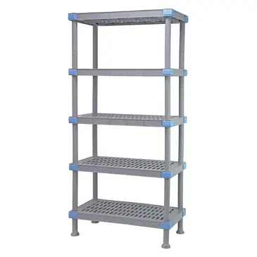 Quantum Food Service QP215474VS-5 Shelving Unit, All Plastic