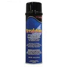 QUESTSPECIALTY CORPORATION "Break Down", Carpet/Textile Cleaner, 18 Oz, Bacteria & Odor Eliminator, Aerosol,  QUESTSPECIALTY CORP DISC229000001-20AR