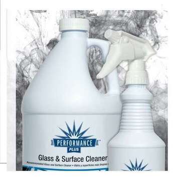 RJ Schinner Glass Cleaner, Glass Plus, 32 Oz, Tru-Trigger Sprayer - DIVERSEY SCHINNER  ICO94378