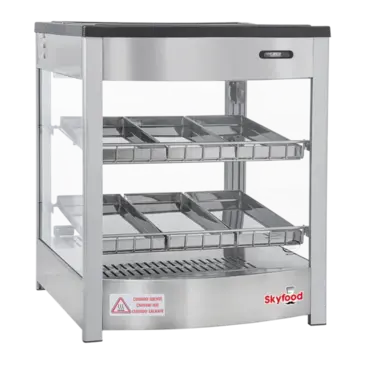 Skyfood Equipment FWD2S6P Display Case, Heated Deli, Countertop