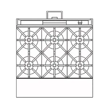 Southbend P36N-BBB-SU Range, 36" Heavy Duty, Gas