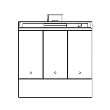 Southbend P36N-HHH Range, 36" Heavy Duty, Gas