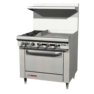 Southbend S36D-3T Range, 36" Restaurant, Gas