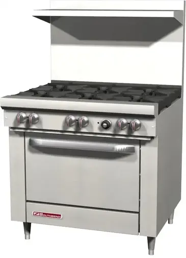 Southbend S36D-3T Range, 36" Restaurant, Gas