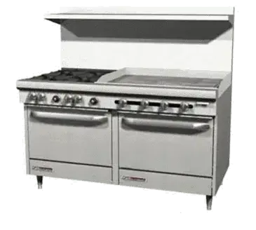 Southbend S60AC-2TR Range, 60" Restaurant, Gas