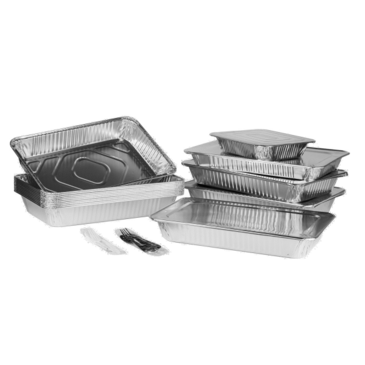 Steam Pan Lid, Full Size, Aluminum Foil, (50/Case), Karat AF-STPL01