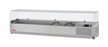 Turbo Air CTST-1500G-N Refrigerated Countertop Pan Rail