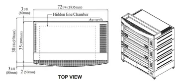 Turbo Air RBDO-33U Oven, Deck-Type, Electric