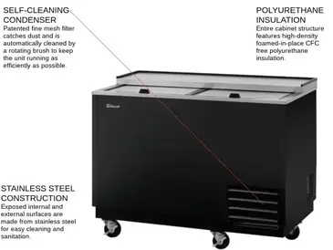 Turbo Air TBC-50SB-GF-N Glass Froster