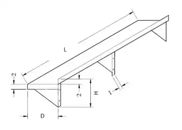 Turbo Air TSWS-1260 Shelving, Wall-Mounted