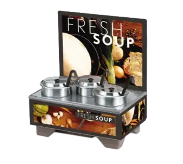 Vollrath 720201102 Soup Merchandiser, Countertop