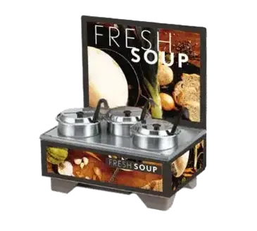 Vollrath 720201102 Soup Merchandiser, Countertop