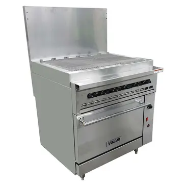 Vulcan 36S-36CBN Range, 36" Restaurant, Gas