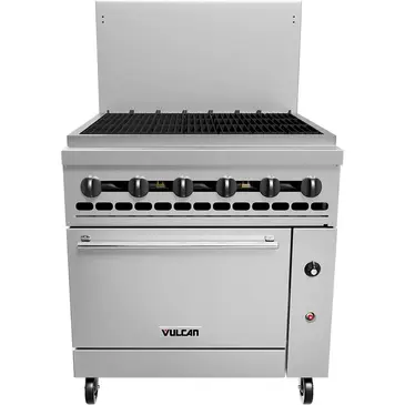 Vulcan 36S-36CBN Range, 36" Restaurant, Gas