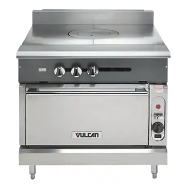 Vulcan V1FT36B Range, 36" Heavy Duty, Gas