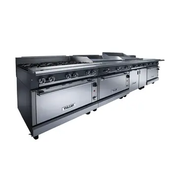 Vulcan V224HB Range, 24" Heavy Duty, Gas