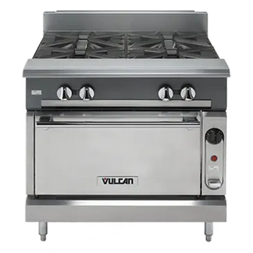 Vulcan V236HB Range, 36" Heavy Duty, Gas