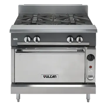 Vulcan V6B36BF Range, 36" Heavy Duty, Gas