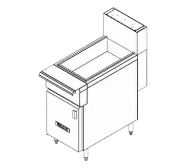 Vulcan VFDUMP Fryer Dump Station