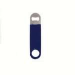 1880 HOSPITALITY Bottle Opener, 7", Blue Vinyl, Long Neck, Crown Brands CO3VBLU