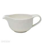 Gravy Boat, 12 Oz, White, Porcelain, Cromwell, (36/Case) Oneida XW6030000829