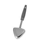 Portion Spoon, 4 Oz, Solid, Gray, Crown Brands 947354