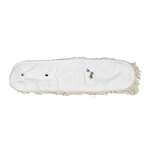 ACS INDUSTRIES, INC. Mop, 5" x 24", White, Cotton Blend, Yarn, ACS Industries M9124