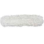 ACS INDUSTRIES, INC. Dust Mop, 5" x 36", White, Cotton Blend, Yarn, ACS Industries M9136